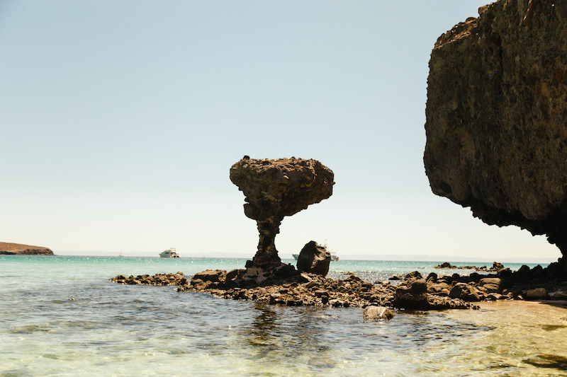 El Hongo Balandra - Also known as the Mushroom, this spot is one of the most famous features of Balandra Beach