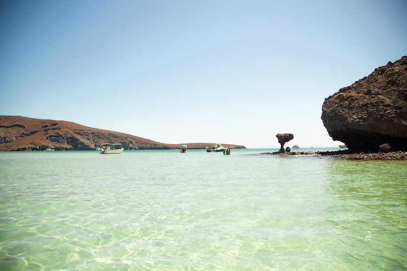 Playa Balandra is one of the best beaches in Baja California 