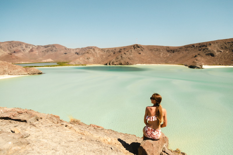 Guided tour is the best way to visit Balandra beach from Cabo San Lucas 