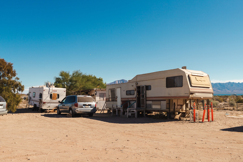 Camping in San Quintin