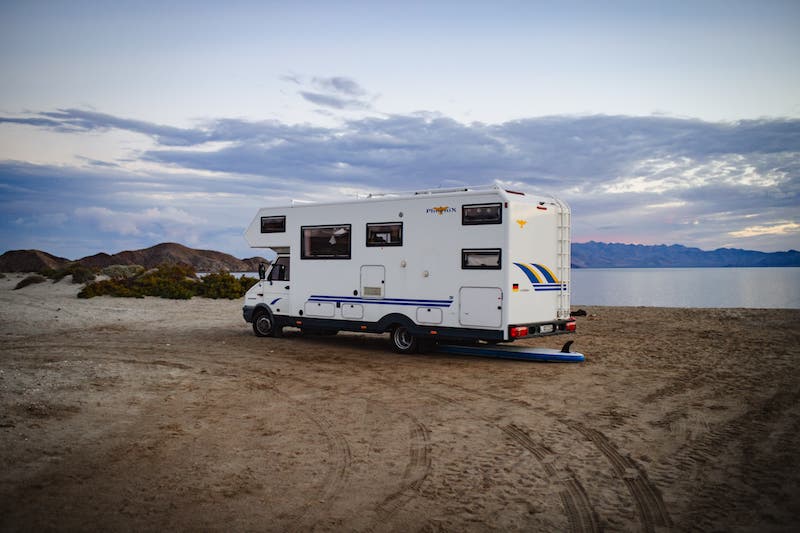 Camping in Bahia de los Angeles