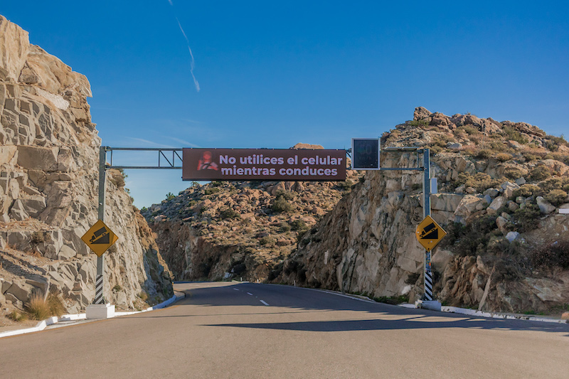 La Rumorosa driving