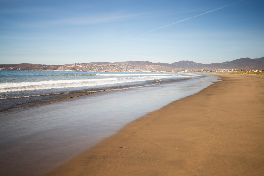 Playa Pacifica is one of the best beaches near Ensenada. 