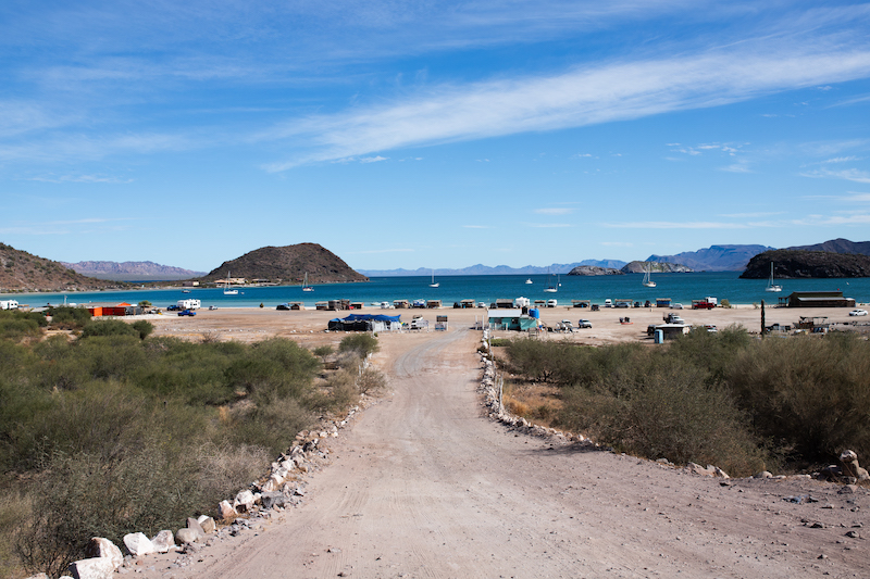 Playa Santispac near Mulege 