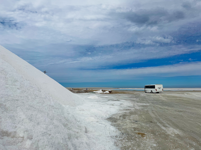 Guerrero Negro salt flats 