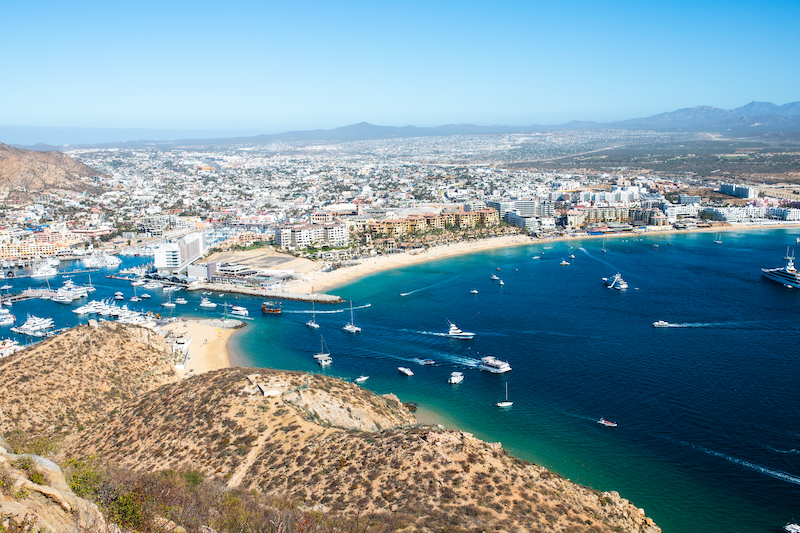 Views from Mt. Solmar in Cabo San Lucas