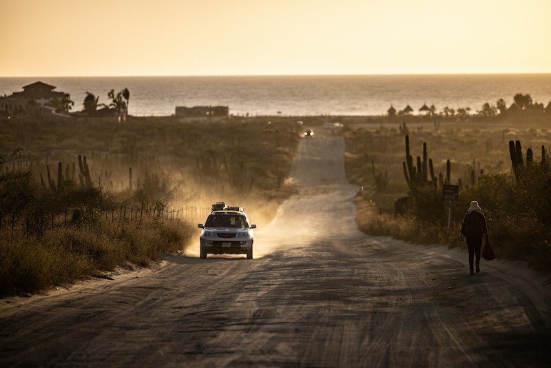 Playa Cerritos Near Todos Santos is one of the best places for surfing in Cabo San Lucas