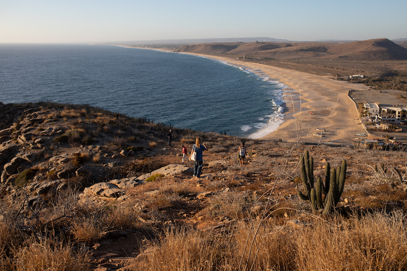 Hiking Punta Lobos near Todos Santos