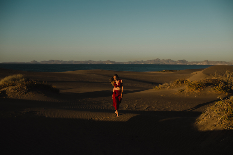 Sandboarding on El Mogote Dunes is one of the best tours in La Paz, Mexico