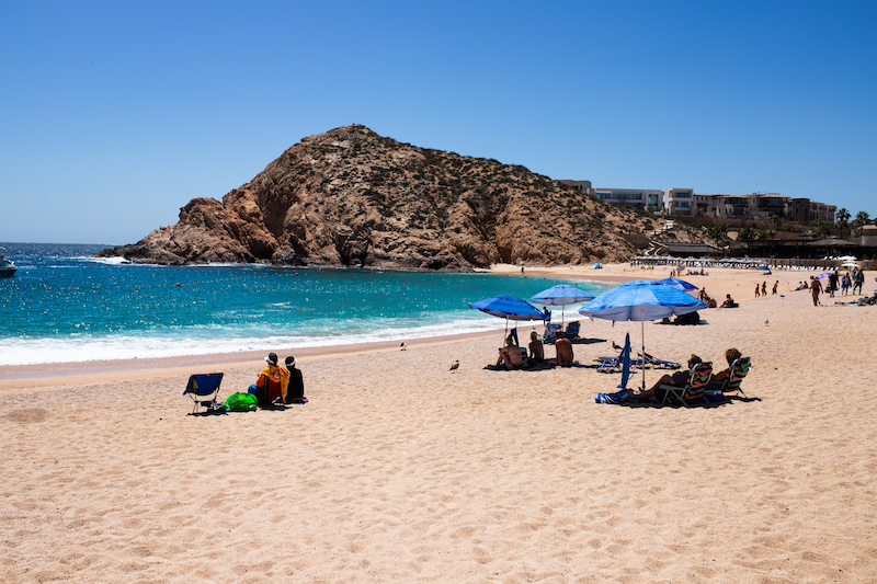 Snorkeling at Playa Sanata Maria is one of the best free things to do in Cabo san Lucas