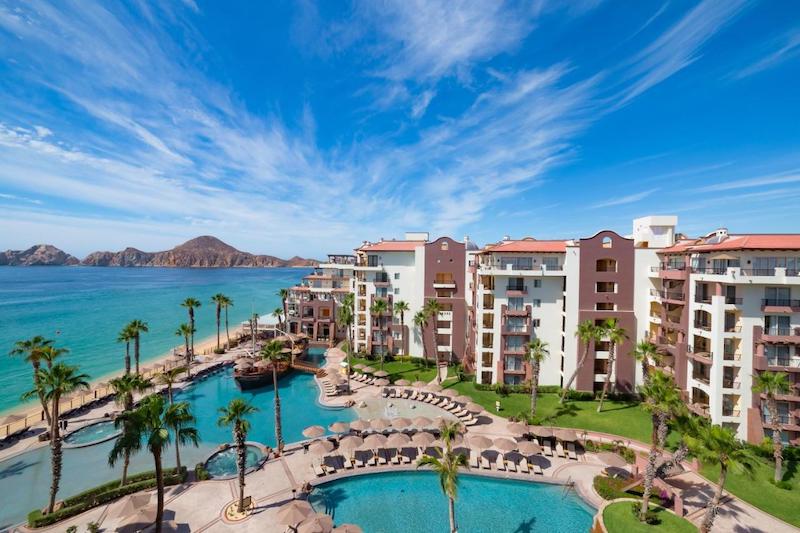 Cabo San Lucas resorts along Medano Beach